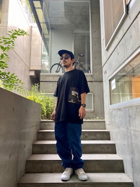 APPLEBUM STAFF STYLINGさん(メンズ・163cm)の夏コーディネート