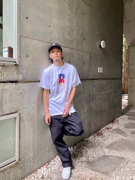 APPLEBUM STAFF STYLINGさん（メンズ・173cm）の夏コーディネート