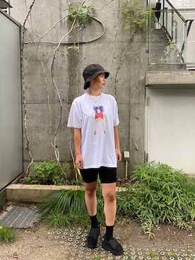 「ラフスタイル」｜APPLEBUM STAFF STYLINGさん（レディース・165cm）の夏コーディネート