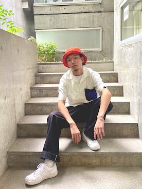 APPLEBUM STAFF STYLINGさん（メンズ・173cm）の夏コーディネート