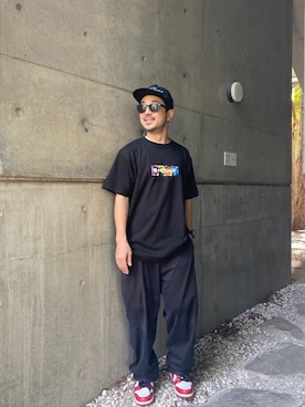 APPLEBUM STAFF STYLINGさん(メンズ・163cm)の夏コーディネート