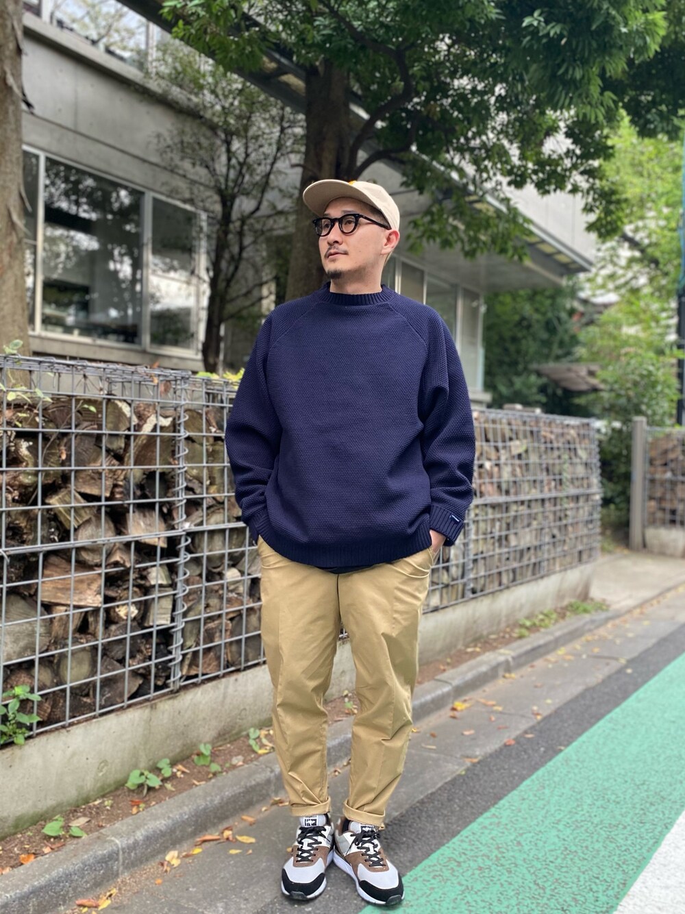 APPLEBUM STAFF STYLING(APPLEBUM)｜APPLEBUMのニット/セーターを使っ 