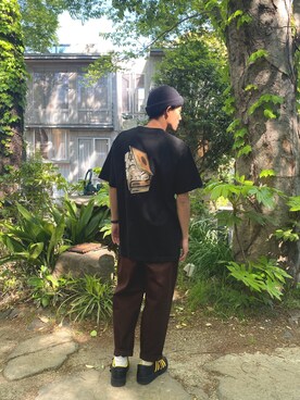 APPLEBUM STAFF STYLINGさん（メンズ・170cm）の春コーディネート