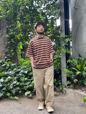 APPLEBUM STAFF STYLINGさん（メンズ・163cm）の夏コーディネート