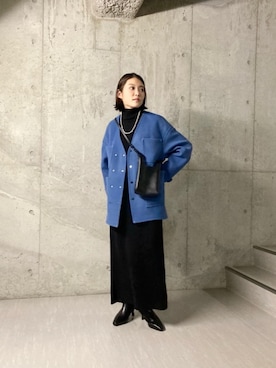 「BRACTMENT（ブラクトメント）のアイテム（ジャケット/アウター）」を使った、ユキカさん（レディース・156cm）の秋コーディネート