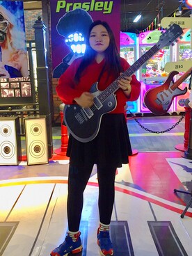 「沈阳」｜哇哦微さん（レディース・160cm）の冬コーディネート