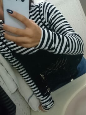 「ボーター」｜「アイテム（キャミソール）」を使った、paoさん（レディース・151cm）の冬コーディネート