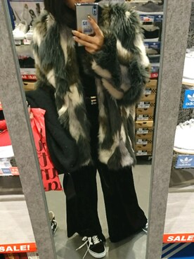 paoさん（レディース・151cm）の冬コーディネート