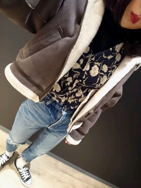 paoさん(レディース・151cm)の冬コーディネート