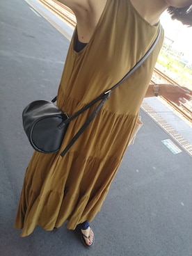 「MOUSSY（マウジー）のアイテム（財布/小物）」を使った、paoさん（レディース・151cm）の夏コーディネート