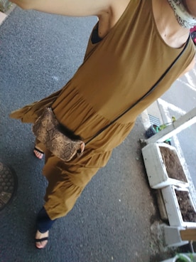 「MOUSSY（マウジー）のアイテム（財布/小物）」を使った、paoさん（レディース・151cm）の秋コーディネート