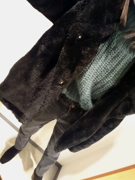 paoさん（レディース・151cm）の冬コーディネート