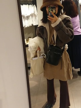 paoさん（レディース・151cm）の冬コーディネート