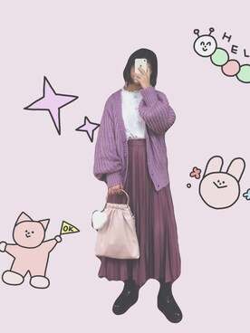 「school」｜「アイテム（ジャケット/アウター）」を使った、YWEIIさん（レディース・155cm）の秋コーディネート