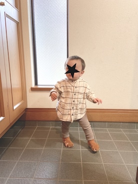 eightさん（キッズ・80cm）の春コーディネート