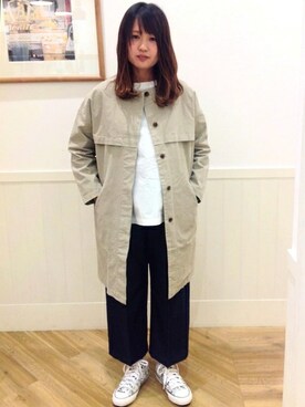 「SHIPS Days（シップスデイズ）のアイテム（ジャケット/アウター）」を使った、木村さん（レディース・160cm）の冬コーディネート