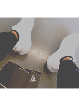 k_さんの（adidas | アディダス）を使ったコーディネート