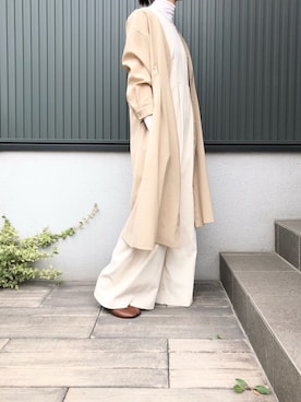 「CLANE（クラネ）のアイテム（オールインワン・サロペット）」を使った、y___thOak4さん（レディース・160cm）の春コーディネート