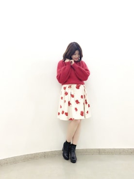 Natsumi Sudoさん（レディース・160cm）の秋コーディネート