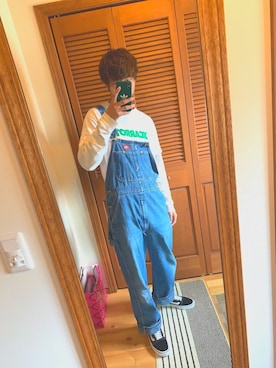 「adidas（アディダス）のアイテム（財布/小物）」を使った、パーチクリンさん（メンズ・178cm）の春コーディネート
