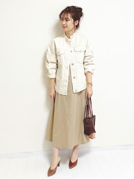 「chocolates（チョコラテス）のアイテム」を使った、Shoe Fantasyさん（レディース・160cm）の春コーディネート