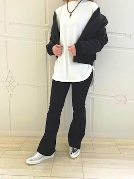 「chocolates（チョコラテス）のアイテム」を使った、Shoe Fantasyさん（レディース・160cm）の春コーディネート