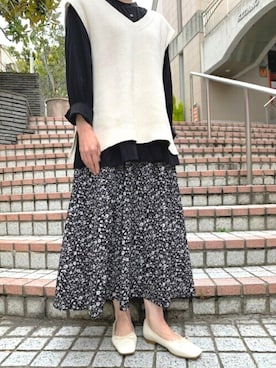 「chocolates（チョコラテス）のアイテム」を使った、Shoe Fantasyさん（レディース・160cm）の春コーディネート