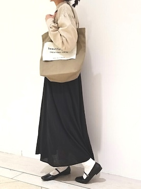 「Shoe Fantasy（シューファンタジー）のアイテム」を使った、Shoe Fantasyさん（レディース・160cm）の春コーディネート