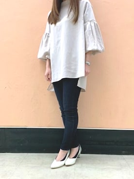 「Shoe Fantasy（シューファンタジー）のアイテム」を使った、Shoe Fantasyさん（レディース・160cm）の春コーディネート