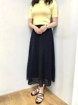 「chocolates（チョコラテス）のアイテム」を使った、Shoe Fantasyさん（レディース・160cm）の夏コーディネート