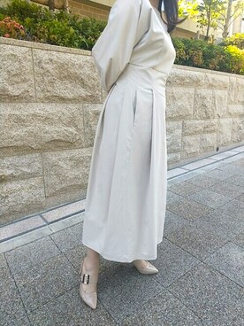 「Shoe Fantasy（シューファンタジー）のアイテム」を使った、Shoe Fantasyさん（レディース・160cm）の夏コーディネート