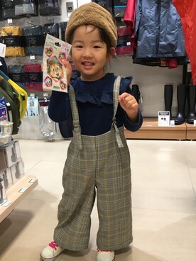 はなくまさん（キッズ・80cm）の秋コーディネート