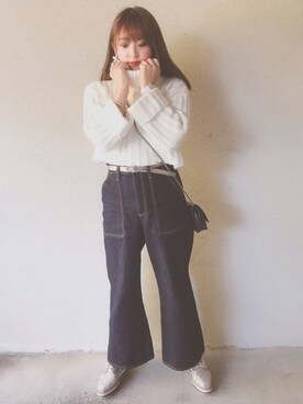 Hikari Takedaさん（レディース・160cm）の秋コーディネート