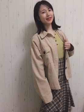 すみれさん（レディース・148cm）の秋コーディネート