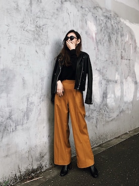 IKUさん(レディース・163cm)の秋コーディネート