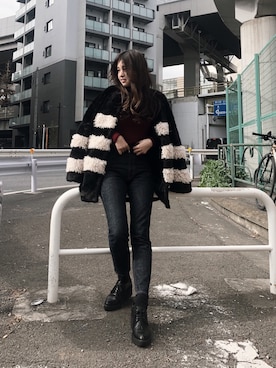 IKUさん（レディース・163cm）の冬コーディネート