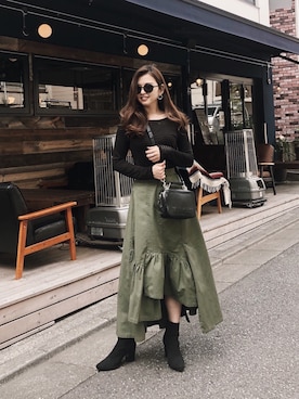 IKUさん(レディース・163cm)の春コーディネート