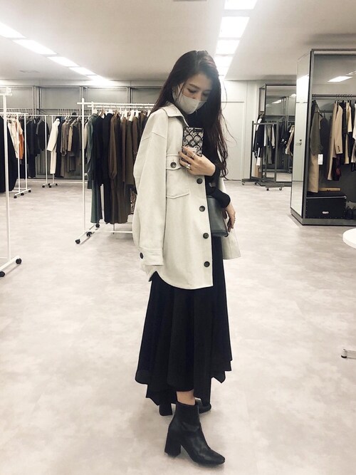 Iku Riendaのミリタリージャケットを使ったコーディネート Wear