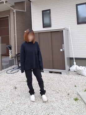 「CUNE（キューン）のアイテム（パンツ）」を使った、usaさん（レディース・144cm）の秋コーディネート