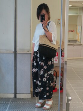 トイレ子さん(レディース・153cm)の夏コーディネート