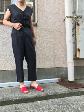 「DOLLY SEAN（ドリーシーン）のアイテム」を使った、センさん（レディース・164cm）の夏コーディネート