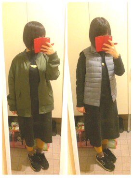 maiko⑅◡̈⑅さん（レディース・152cm）の冬コーディネート