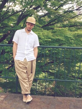 YO〜HEIさん（メンズ・178cm）の春コーディネート