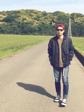 YO〜HEIさん（メンズ・178cm）の春コーディネート