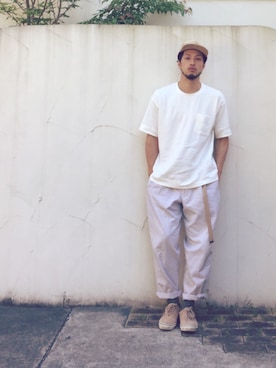 YO〜HEIさん（メンズ・178cm）の夏コーディネート