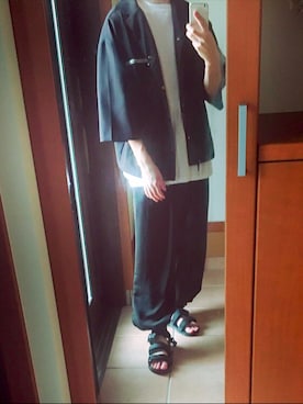 「Java（ジャバ）のアイテム」を使った、ユウユウさん（メンズ・175cm）の夏コーディネート