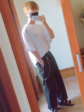 「Java（ジャバ）のアイテム」を使った、ユウユウさん（メンズ・175cm）の夏コーディネート