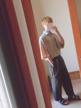 「Java（ジャバ）のアイテム」を使った、ユウユウさん（メンズ・175cm）の夏コーディネート