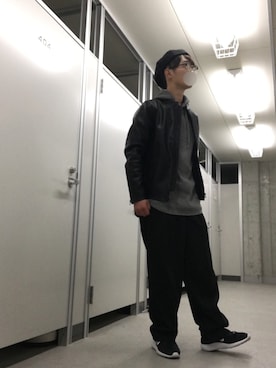 「JOEY FACTORY（ジョーイファクトリー）のアイテム」を使った、おまめさん（メンズ・170cm）の春コーディネート