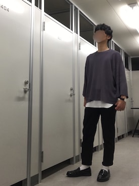 「アイテム（バングル/リストバンド）」を使った、おまめさん（メンズ・170cm・20代）の夏コーディネート